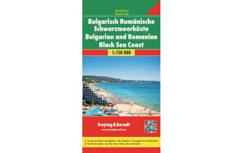 Road Maps Romania freytag & berndt Auto + Freizeitkarte Bulgarisch-Rumänische Schwarzmeerküste 1:150.000 Freytag-Berndt und ARTARIA