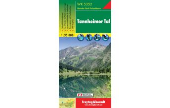 Hiking Maps Tyrol WK 5352 Tannheimer Tal, Wanderkarte 1:35.000 Freytag-Berndt und ARTARIA