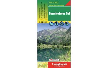 Hiking Maps Tyrol WK 5352 Tannheimer Tal, Wanderkarte 1:35.000 Freytag-Berndt und ARTARIA