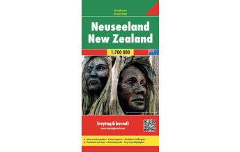 Straßenkarten Australien - Ozeanien Neuseeland, Straßenkarte 1:700.000, freytag & berndt KOMPASS freytag & berndt