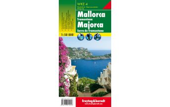 Hiking Maps Spain WK E4 Mallorca - Tramuntana, Wanderkarte 1:50.000 Freytag-Berndt und ARTARIA