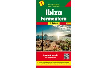 Road Maps freytag & berndt Auto + Freizeitkarte Ibiza - Formentera 1:40.000 Freytag-Berndt und ARTARIA