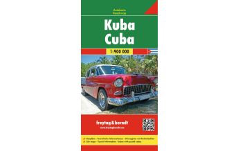Road Maps f&b Autokarte Kuba 1:900.000 Freytag-Berndt und ARTARIA