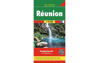 Road Maps Réunion, Autokarte 1:50.000 Freytag-Berndt und ARTARIA