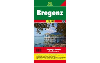 f&b Stadtpläne Bregenz, Stadtplan 1:10.000 Freytag-Berndt und ARTARIA