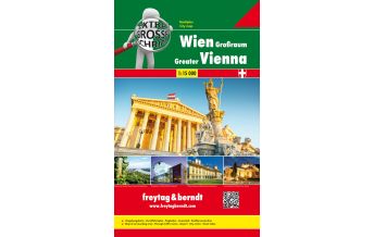 Stadtpläne Wien Großraum Riesenatlas, Städteatlas 1:15.000 KOMPASS freytag & berndt