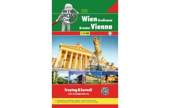 City Maps Wien Großraum Riesenatlas, Städteatlas 1:15.000 Freytag-Berndt und ARTARIA