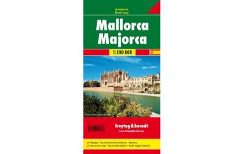 f&b Straßenkarten freytag & berndt Planungskarte Mallorca 1:100.000 Freytag-Berndt und ARTARIA