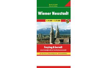 Stadtpläne Wiener Neustadt, Stadtplan 1:14.000 - 1:75.000, Stadt + Bezirk KOMPASS freytag & berndt