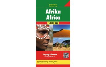 Straßenkarten f&b Kontinentkarte Afrika 1:8 Mio. KOMPASS freytag & berndt