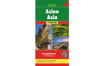 Straßenkarten Asien Asien, Kontinentkarte 1:9 Mio., freytag & berndt KOMPASS freytag & berndt