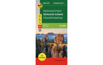 Hiking Maps Czech Republic Nationalparkregion Sächsische Schweiz, Wanderkarte 1:25.000, mit Infoguide Freytag-Berndt und ARTARIA