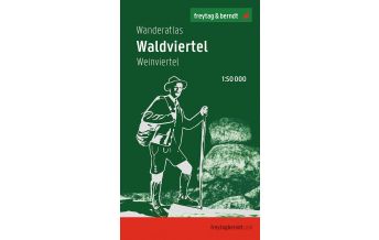 Wanderkarten Niederösterreich f&b Wanderatlas Waldviertel, Weinviertel KOMPASS freytag & berndt