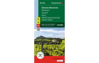 Hiking Maps Lower Austria Östliches Weinviertel, Wander-, Rad- und Freizeitkarte 1:50.000, freytag & berndt, WK 0014 Freytag-Berndt und ARTARIA
