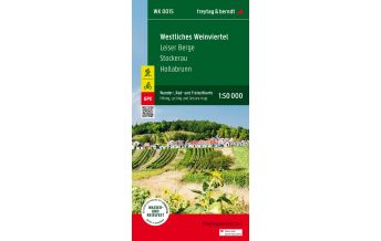 Wanderkarten Niederösterreich Westliches Weinviertel, Wander-, Rad- und Freizeitkarte 1:50.000, freytag & berndt, WK 0015 KOMPASS freytag & berndt