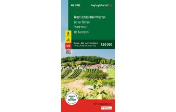 Wanderkarten Niederösterreich Westliches Weinviertel, Wander-, Rad- und Freizeitkarte 1:50.000, freytag & berndt, WK 0015 KOMPASS freytag & berndt