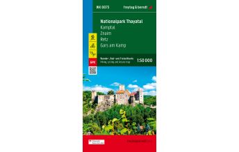 Hiking Maps Lower Austria Nationalpark Thayatal, Wander-, Rad- und Freizeitkarte 1:50.000, freytag & berndt, WK 0073 Freytag-Berndt und ARTARIA