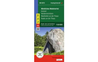 Hiking Maps Lower Austria Nördliches Waldviertel, Wander-, Rad- und Freizeitkarte 1:50.000, freytag & berndt, WK 0075 Freytag-Berndt und ARTARIA