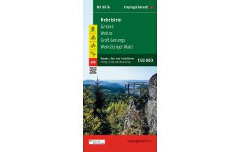 Wanderkarten Niederösterreich Nebelstein, Wander-, Rad- und Freizeitkarte 1:50.000, freytag & berndt, WK 0076 KOMPASS freytag & berndt