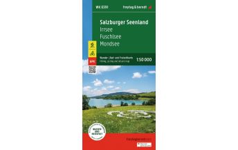 Wanderkarten Salzkammergut Salzburger Seenland, Wander-, Rad- und Freizeitkarte 1:50.000, freytag & berndt, WK 0391 KOMPASS freytag & berndt