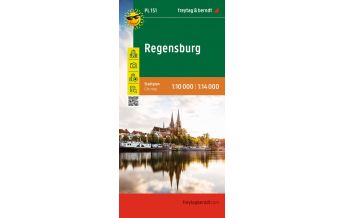 Stadtpläne Regensburg, Stadtplan 1:14.000 KOMPASS freytag & berndt