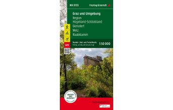 Wanderkarten Steiermark Graz und Umgebung, Wander-, Rad- und Freizeitkarte 1:50.000, freytag & berndt, WK 0133 KOMPASS freytag & berndt