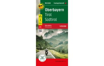 Motorradkarten Österreich Oberbayern, Motorradkarte 1:250.000, freytag & berndt Freytag-Berndt und ARTARIA