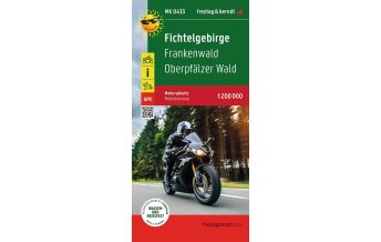Motorcycle Maps Germany Fichtelgebirge, Motorradkarte 1:200.000, freytag & berndt Freytag-Berndt und Artaria