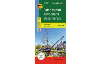 Straßenkarten Deutschland Ostfriesland, Erlebnisführer 1:170.000, freytag & berndt, EF 0017 KOMPASS freytag & berndt