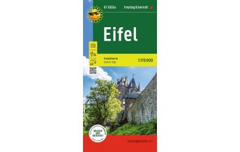 Straßenkarten Deutschland Eifel, Freizeitkarte 1:170.000, freytag & berndt KOMPASS freytag & berndt