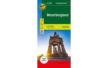 Road Maps Germany Weserbergland, Erlebnisführer 1:200.000, freytag & berndt, EF 0013 Freytag-Berndt und Artaria