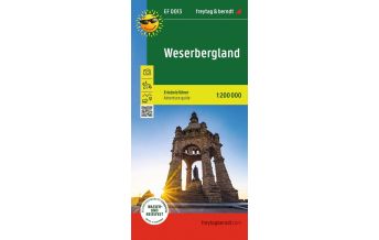 Road Maps Germany Weserbergland, Erlebnisführer 1:200.000, freytag & berndt, EF 0013 Freytag-Berndt und Artaria