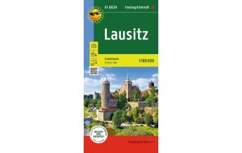 Straßenkarten Deutschland Lausitz, Freizeitkarte 1:180.000, freytag & berndt KOMPASS freytag & berndt