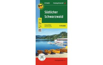 Straßenkarten Deutschland Südlicher Schwarzwald, Erlebnisführer 1:170.000, freytag & berndt, EF 0405 KOMPASS freytag & berndt