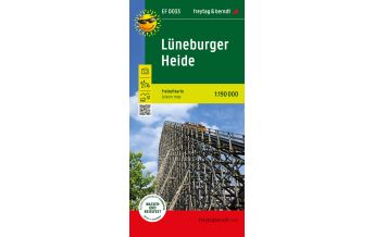 f&b Straßenkarten Lüneburger Heide, Erlebnisführer 1:190.000, freytag & berndt, EF 0033 KOMPASS freytag & berndt