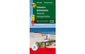 Wanderkarten Deutschland Fehmarn - Ostholstein, Wander-, Rad- und Freizeitkarte 1:30.000, freytag & berndt, WKD 5365 KOMPASS freytag & berndt