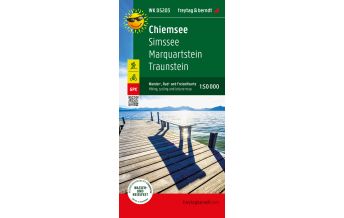 f&b Wanderkarten Chiemsee, Wander-, Rad- und Freizeitkarte 1:50.000, freytag & berndt, WK D5203 Freytag-Berndt und ARTARIA
