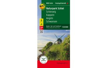 Wanderkarten Schleswig-Holstein Naturpark Schlei, Wander-, Rad- und Freizeitkarte 1:50.000, freytag & berndt, WKD 5424 Freytag-Berndt und ARTARIA