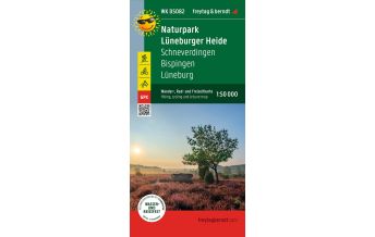 Straßenkarten Deutschland Naturpark Lüneburger Heide, Wander-, Rad- und Freizeitkarte 1:50.000, freytag & berndt, WK D5082 KOMPASS freytag & berndt