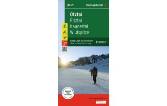 Wanderkarten Österreich Ötztal, Wander-, Rad- und Freizeitkarte 1:50.000, freytag & berndt, WK 251 KOMPASS freytag & berndt