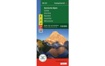 Hiking Maps South Tyrol + Dolomites Karnische Alpen, Wander-, Rad- und Freizeitkarte 1:50.000, freytag & berndt, WK 223 Freytag-Berndt und Artaria