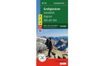 Hiking Maps Tyrol Großglockner, Wander-, Rad- und Freizeitkarte 1:50.000, freytag & berndt, WK 120 Freytag-Berndt und Artaria