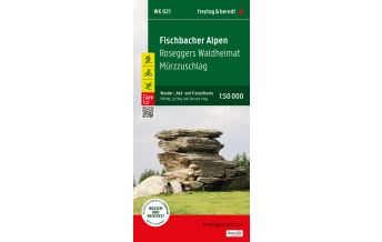 f&b Wanderkarten Fischbacher Alpen, Wander-, Rad- und Freizeitkarte 1:50.000, freytag & berndt, WK 021 Freytag-Berndt und Artaria