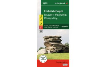 Wanderkarten Steiermark Fischbacher Alpen, Wander-, Rad- und Freizeitkarte 1:50.000, freytag & berndt, WK 021 KOMPASS freytag & berndt