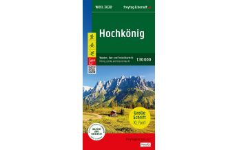 f&b Wanderkarten Hochkönig XL, Wander-, Rad- und Freizeitkarte 1:30.000, freytag & berndt, WKXL 3030 Freytag-Berndt und Artaria