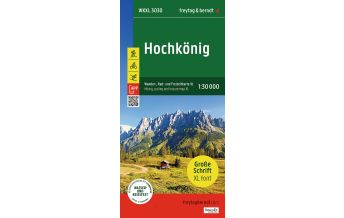 Hiking Maps Salzburg Hochkönig XL, Wander-, Rad- und Freizeitkarte 1:30.000, freytag & berndt, WKXL 3030 Freytag-Berndt und Artaria
