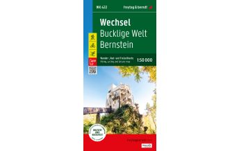 f&b Wanderkarten xxx - 0.00016999244689941WK 422 Wechsel - Bucklige Welt - Bernstein, Wanderkarte 1:50.000 Freytag-Berndt und Artaria