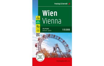 Stadtpläne Wien, Stadtplan 1:15.000, freytag & berndt KOMPASS freytag & berndt