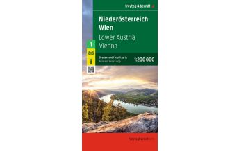 Road Maps Austria Niederösterreich - Wien, Straßen- und Freizeitkarte 1:200.000, freytag & berndt KOMPASS freytag & berndt