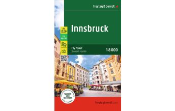 City Maps Innsbruck, Stadtplan 1:8.000, freytag & berndt KOMPASS freytag & berndt